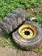 Solid Rubber Skid Steer Tires 12 x 16.5 New Holland LX885