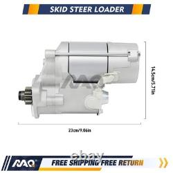 Starter fits 1994-99 New Holland Skid Steer Loaders LX565 LX665 L565 N844 Diesel