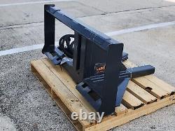 Tree and Post Puller Attachment Land Honor Fits Skid Steer Quick Connect