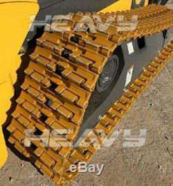 Two Steel Tracks Fits New Holland C232 Skid Steer For Demo / Scrap Application