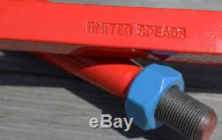 UA Made in the USA HD Skid Steer Hay Bale Attachment with 27 Spears