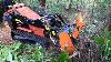 Unbelievable Mulching Power In This Mini Skid Ditch Witch Sk1750