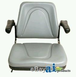 Universal Seat with Arms & Slide Track Tractor and Kubota Skid Steer