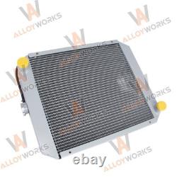Us Aluminum Radiator For Ford New Holland Skid Steer Ls180 Lx865 Lx885 L885 L865