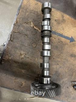 Used excellent OEM camshaft fits New Holland LS180 skid steer 87801338 332T
