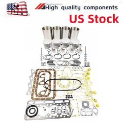 V1902 Overhaul Rebuild Kit for Kubota New Holland Skid-Steer Loader L555 L553