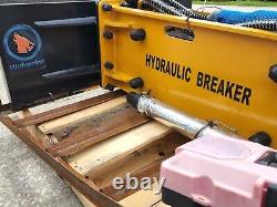 Wolverine Hydraulic Breaker Jackhammer Concrete Demolition Hammer Skid Steer